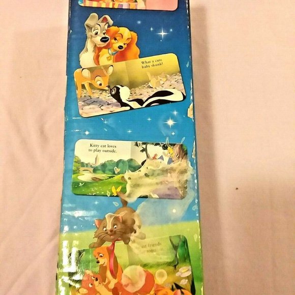 Disney Baby Animals Miniature Board Books Set of 12 with Slide Out Carrying Case - Picture 4 of 9